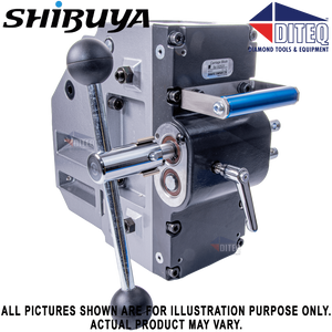 Taladro perforador Shibuya Diteq TS-605+H2531 115V QD BASE ANGULAR