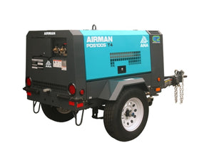 Airman PD100S Trailer Tow Behind Diesel Air Compressor 100 CFM