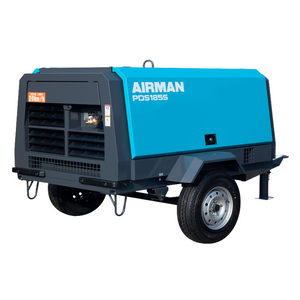 Airman PD185S Trailer Tow Behind Diesel Air Compressor 185 CFM 100psi