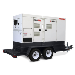 Airman SDG220S-8E Generador móvil con motor John Deere de 220 kVA, 23,5 horas