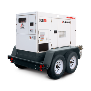 Airman SDG45S-8E2 Generador móvil de 45 kVA Prime Power con tiempo de ejecución de 28,75 horas