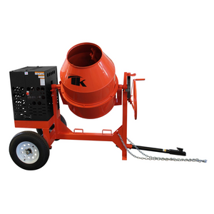 TK Equipment CM12 Concrete Mixer, 12 cubic ft, GX390 Honda Engine Direct Drive