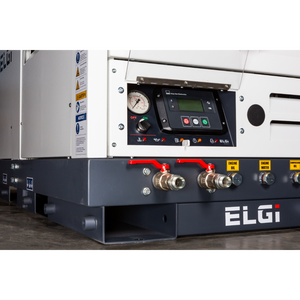 Compresor de aire de montaje utilitario ELGi DS185T4F 185 CFM 49 HP