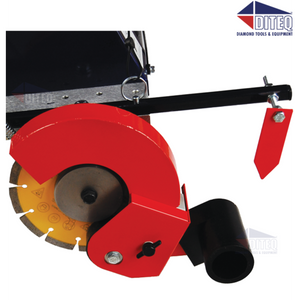 Sierra para hormigón Diteq G-TEQ a gas verde 5,5 CV F50010