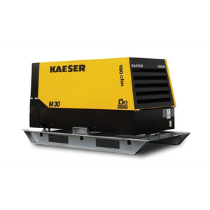 Compresor de aire portátil Kaeser M30 Utility MobilAir 100 CFM 21 HP