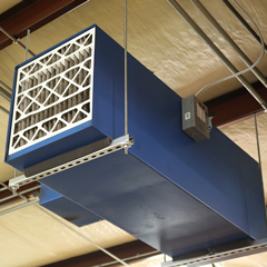 Limpiador de aire Blue Ox OX2500-CF - 2125 CFM