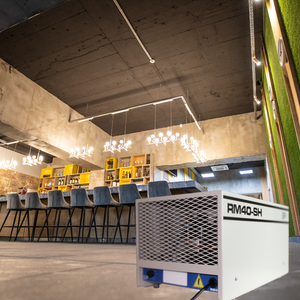 EBAC RM40-SH Dehumidifier - 24 PPD | 170 CFM | 3000 ft³