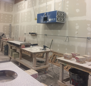 Limpiador de aire Blue Ox OX2500-CF - 2125 CFM