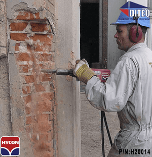 Rompedor de mano Hycon HH10 - 20LB x .580 HEX SUBMARINO H20014W Diteq