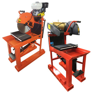 TK Equipment BBS20 Block & BrIck Masonry Saw, 20" Blade size, GX390 Honda, Cyclone Filter, Water Pump