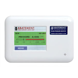 Monitor de presión ambiente de Abatement Technologies - Serie RPM-RT