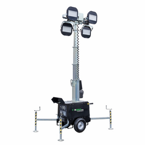Trime X-Chain 4 X 160W Plug In Chainable LED Light Tower