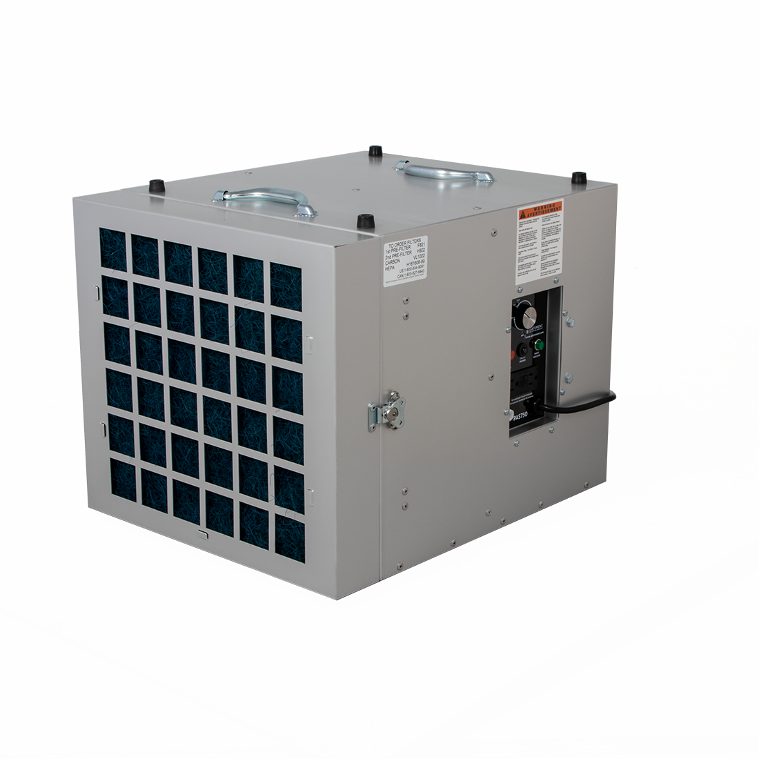 Depurador de aire portátil HEPA-AIRE® PAS750 de Abatement Technologies - 750 CFM