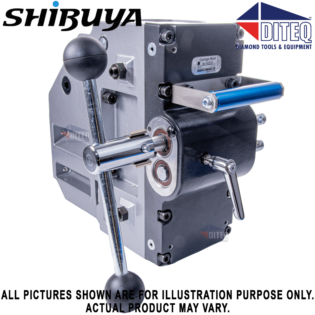 Taladro perforador Shibuya Diteq TS-605+H2531 220V QD LRG BASE DE ANCLAJE