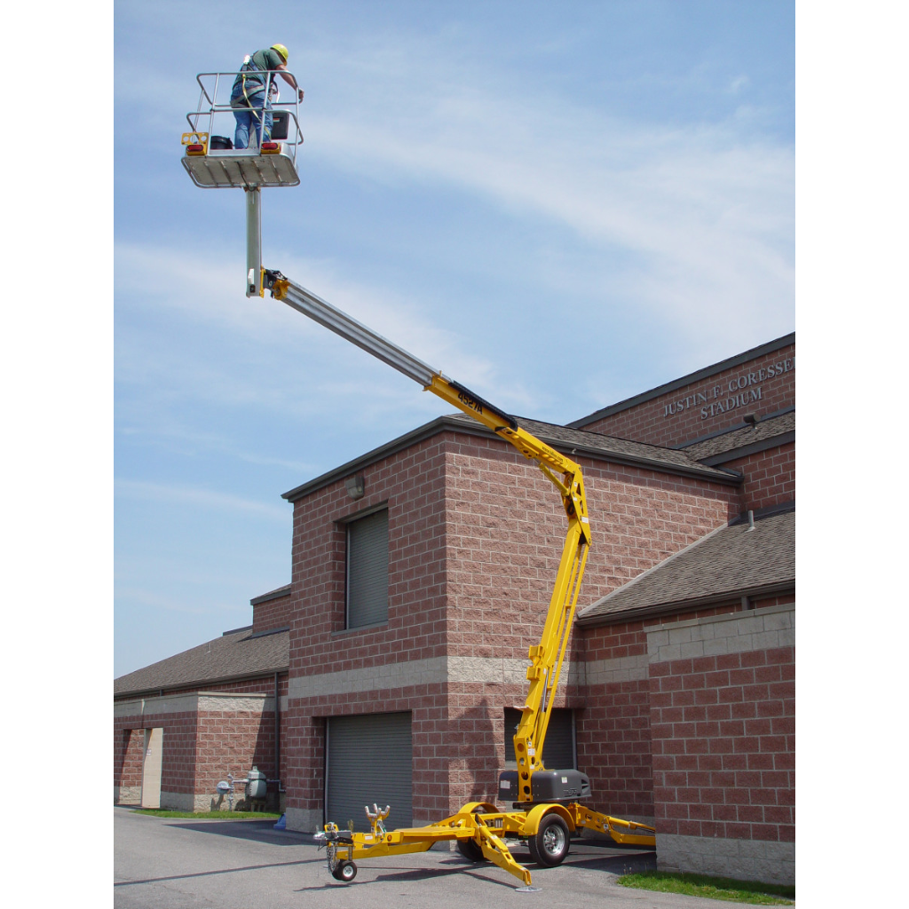 Elevador de pluma montado en remolque Haulotte 4527A - NUEVO 2024