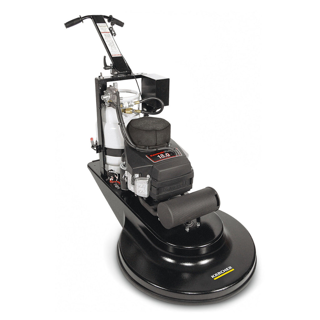 Karcher BDP 69/1800 LPG, bruñidora de propano de 27 pulgadas con motor Kawasaki de 18 hp Con operador a pie, GLP, propano de 27 pulgadas, motor Kawasaki de 18 hp