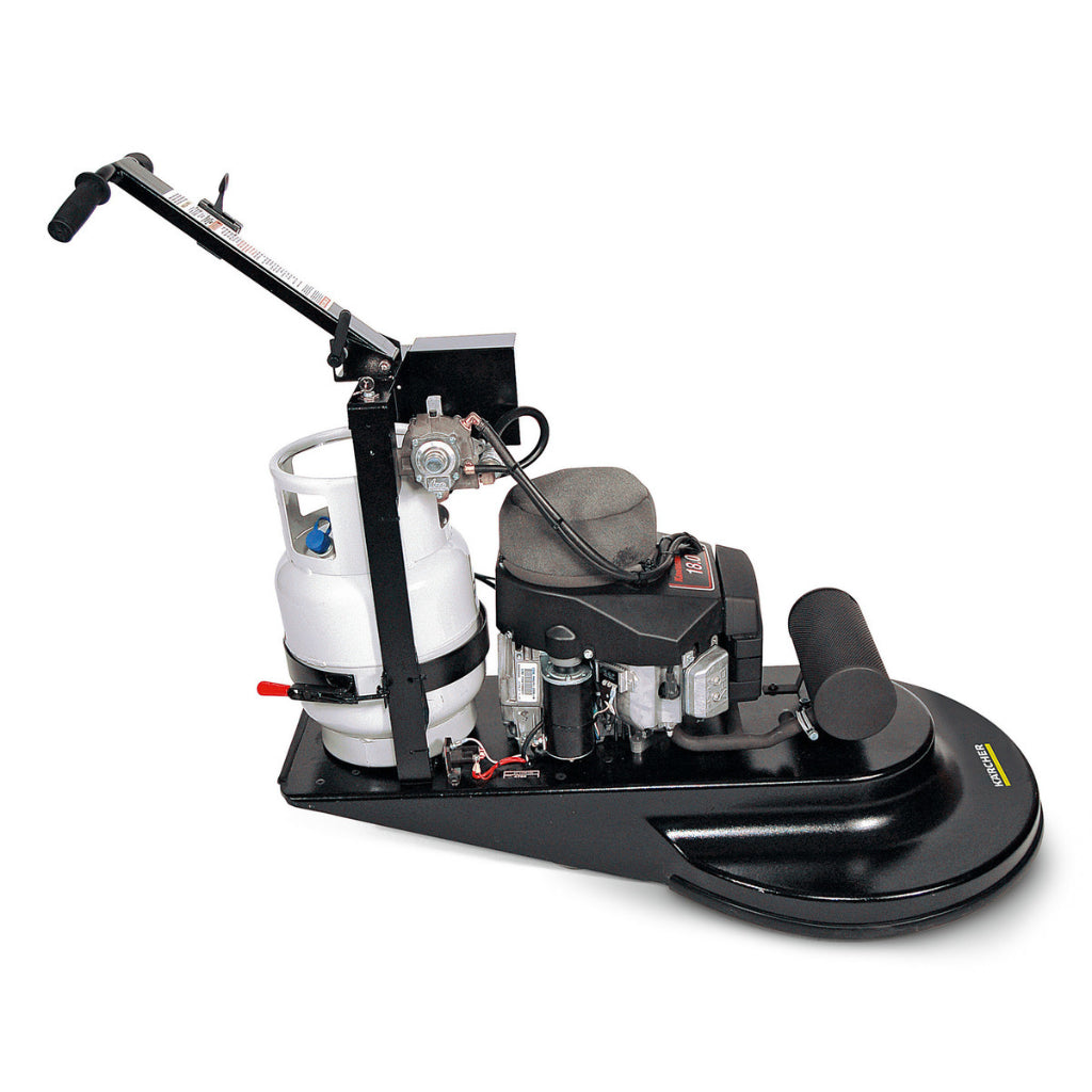 Karcher BDP 69/1800 LPG, bruñidora de propano de 27 pulgadas con motor Kawasaki de 18 hp Con operador a pie, GLP, propano de 27 pulgadas, motor Kawasaki de 18 hp