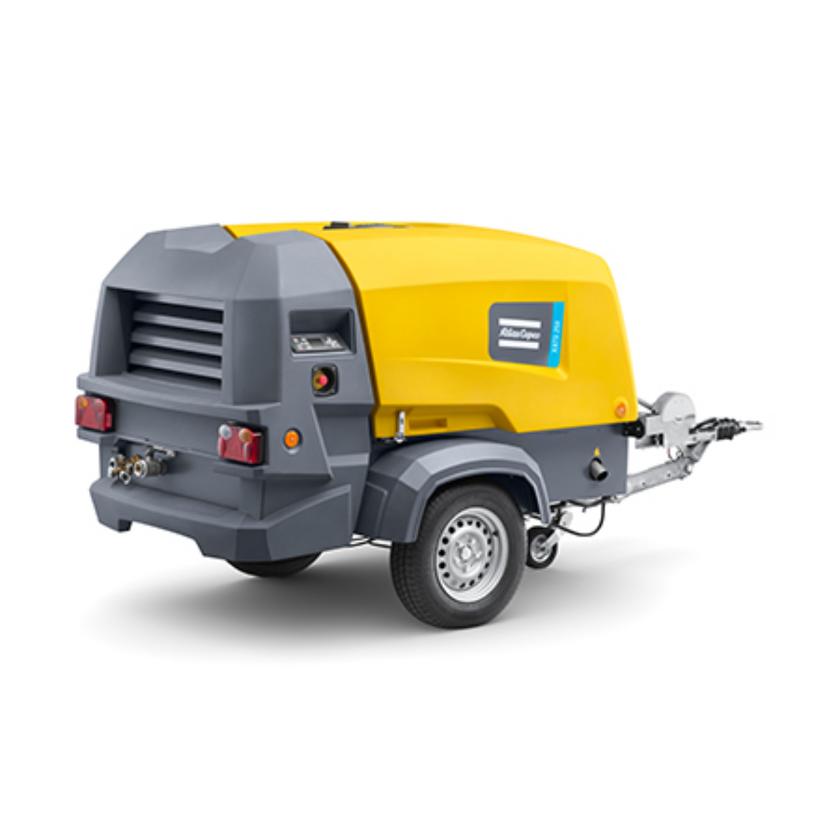 Atlas Copco XATS 250 KD8 Trailer Air Compressor 189-250 CFM