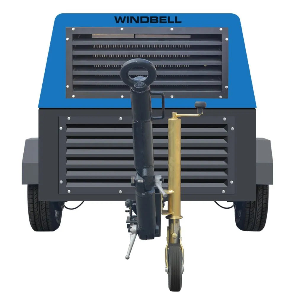 Windbell WGD125 125 CFM 35 HP Trailer Air Compressor