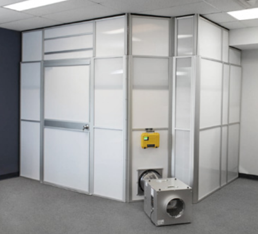 Depurador de aire portátil HEPA-AIRE® PAS750 de Abatement Technologies - 750 CFM