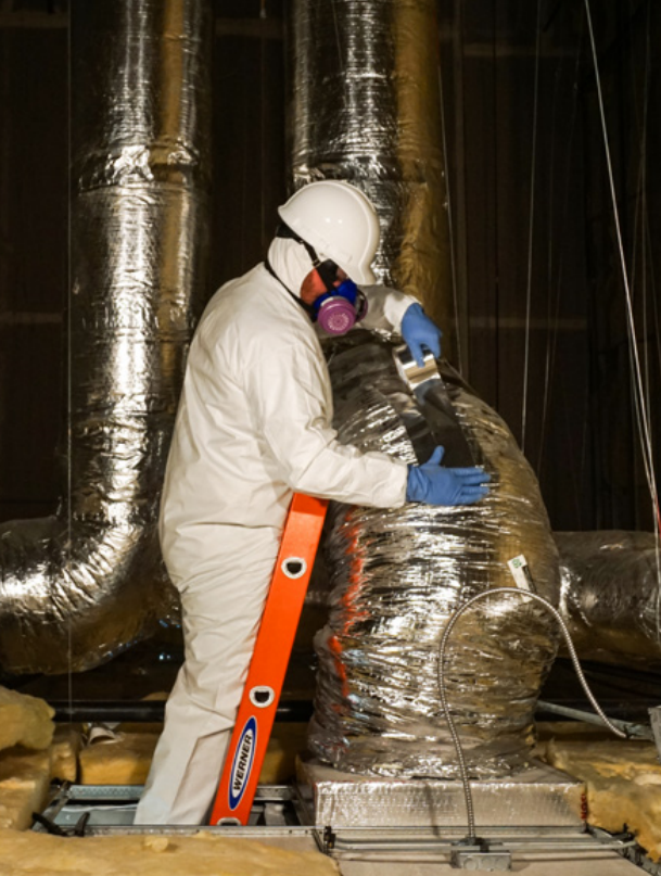 Abatement Technologies AIRE GUARDIAN® AG8000 Carro móvil de contención de polvo