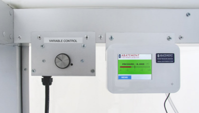 Abatement Technologies AIRE GUARDIAN® AG8000 Carro móvil de contención de polvo