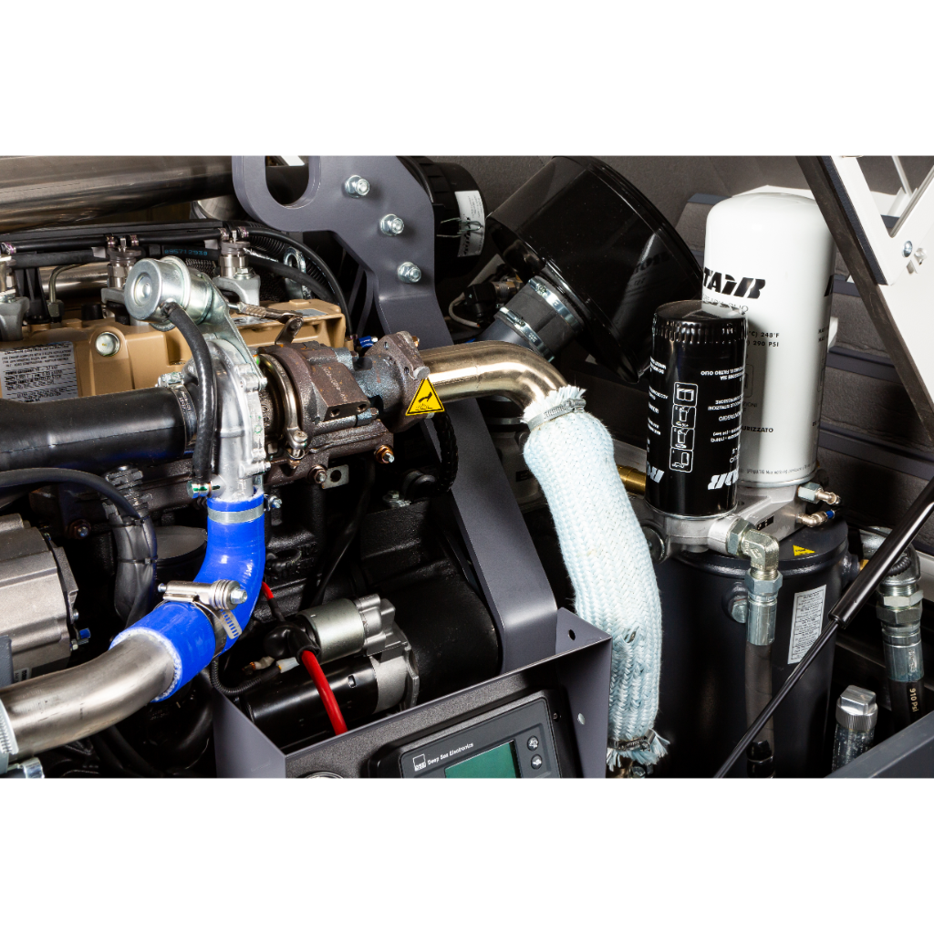 Compresor de aire para remolque ELGi D185T4F 185 CFM 49 HP