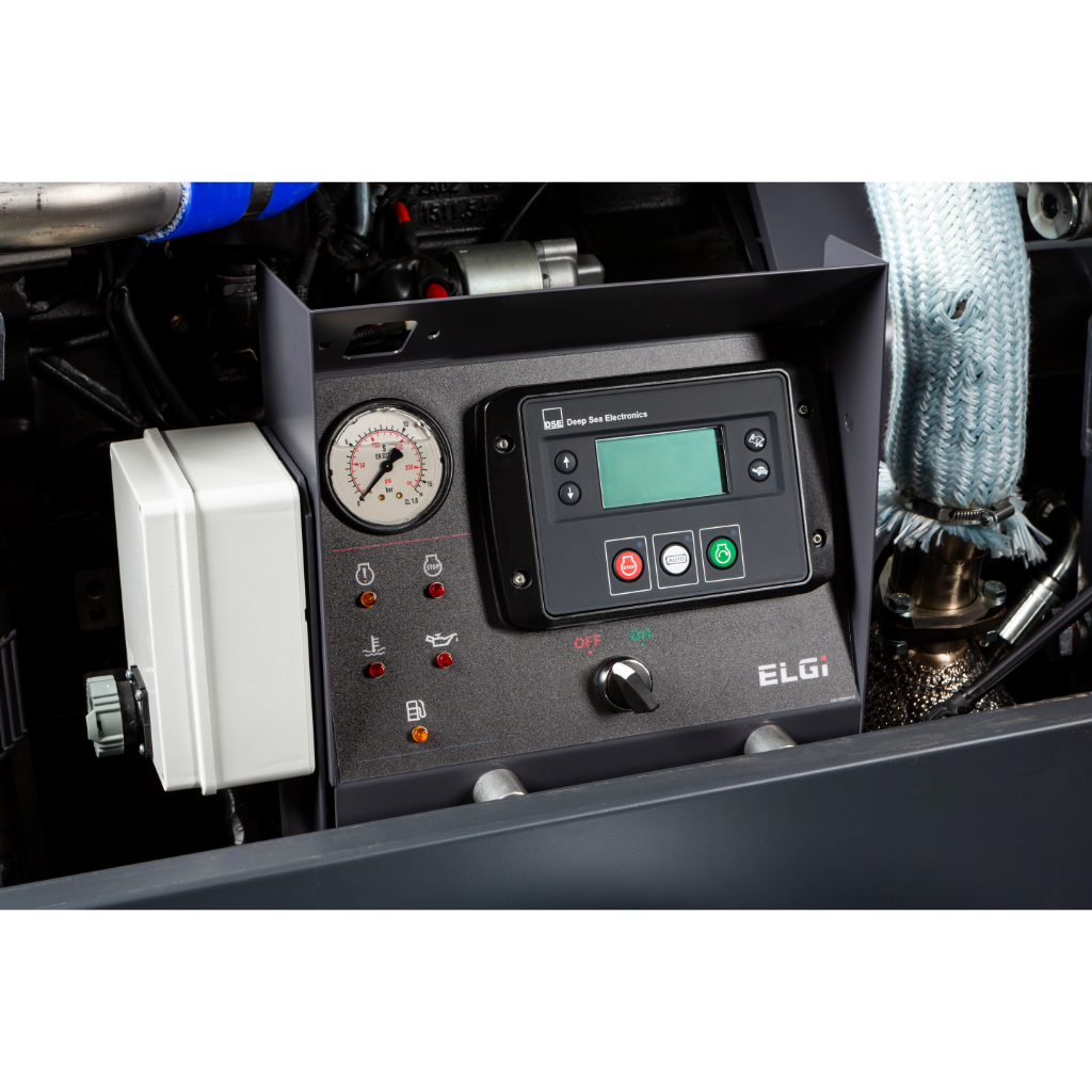 Compresor de aire para remolque ELGi D185T4F 185 CFM 49 HP