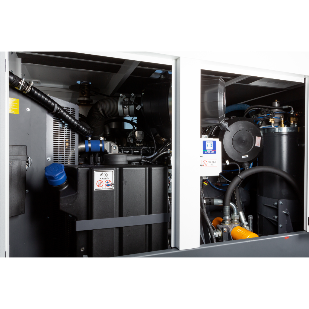 Compresor de aire para remolque ELGi D800T4F 800 CFM 254 HP