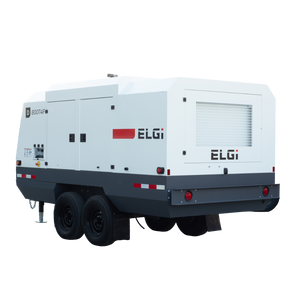 ELGi D800T4F 800 CFM 254 HP 拖车空气压缩机
