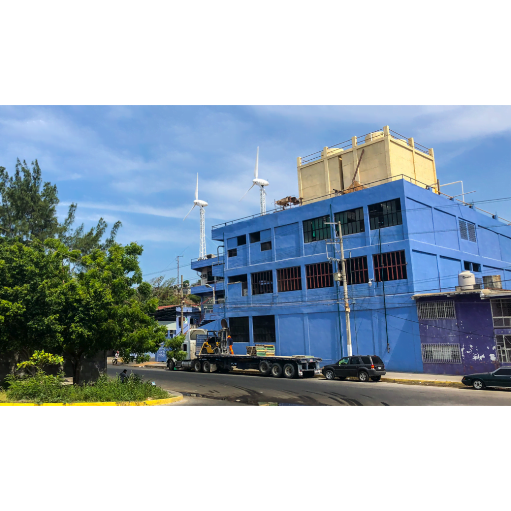 Ryse E20 Wind Turbine 20 kWp Grid Connected, 3 phase 50/60 Hz 400V E20GVI27400