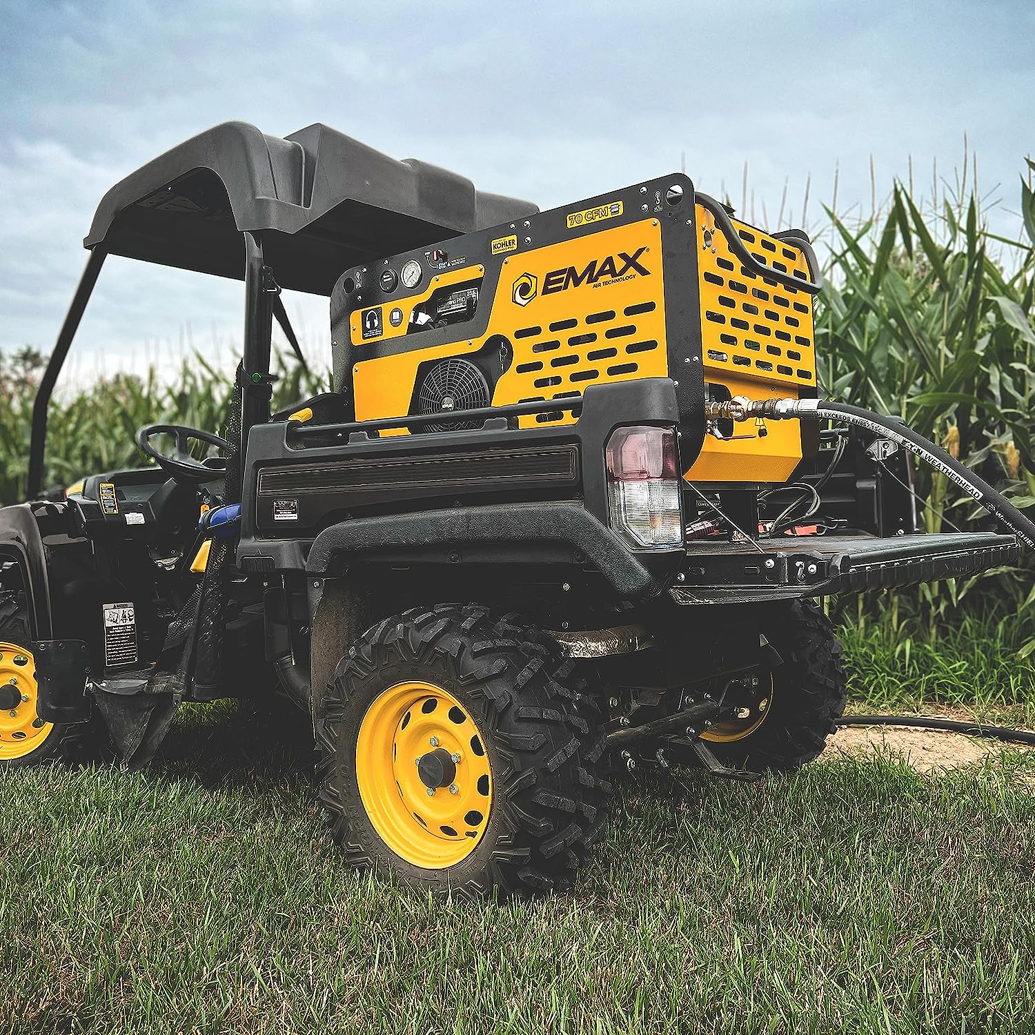 70 CFM Towable & Trailer Mounted Air Compressors - Mount Compressor