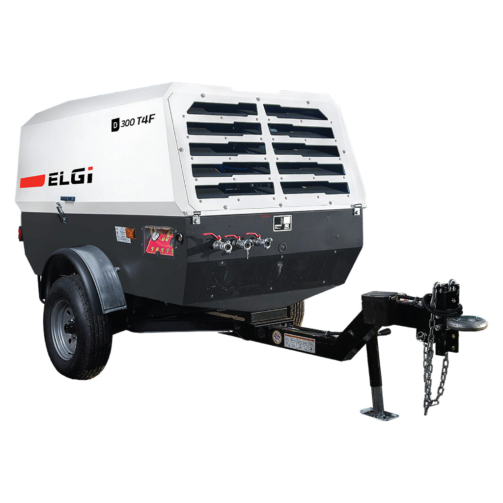Compresor de aire para remolque ELGi D300T4F 290 CFM 73,6 HP