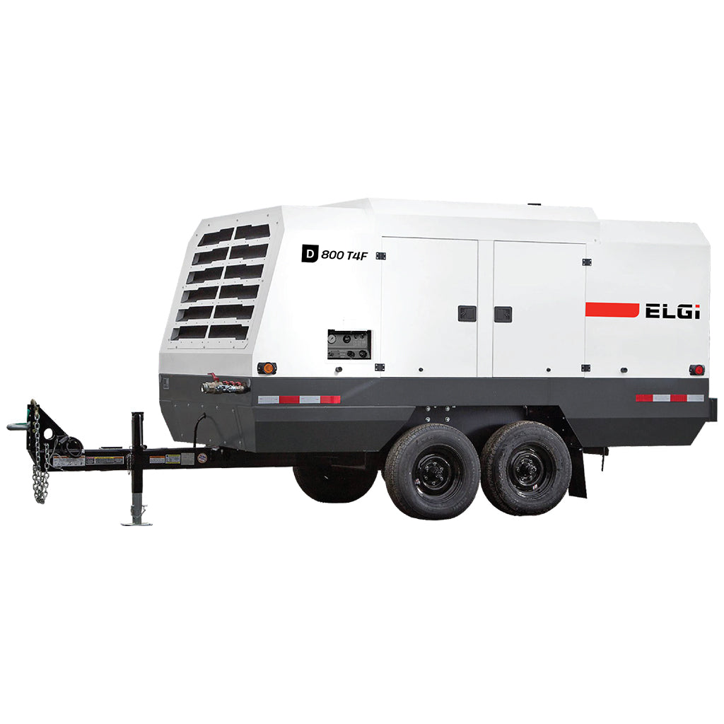 Compresor de aire para remolque ELGi D800T4F 800 CFM 254 HP