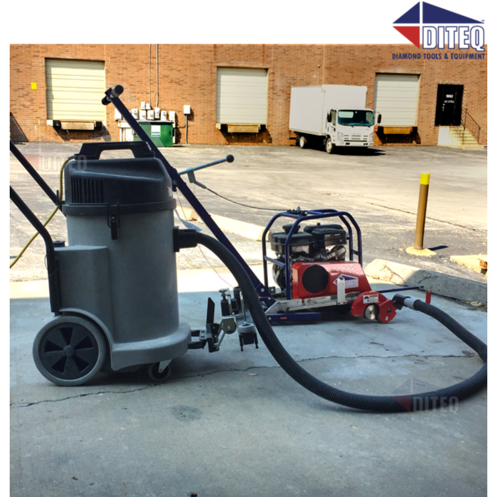 Sierra para hormigón Diteq G-TEQ a gas verde 5,5 CV F50010