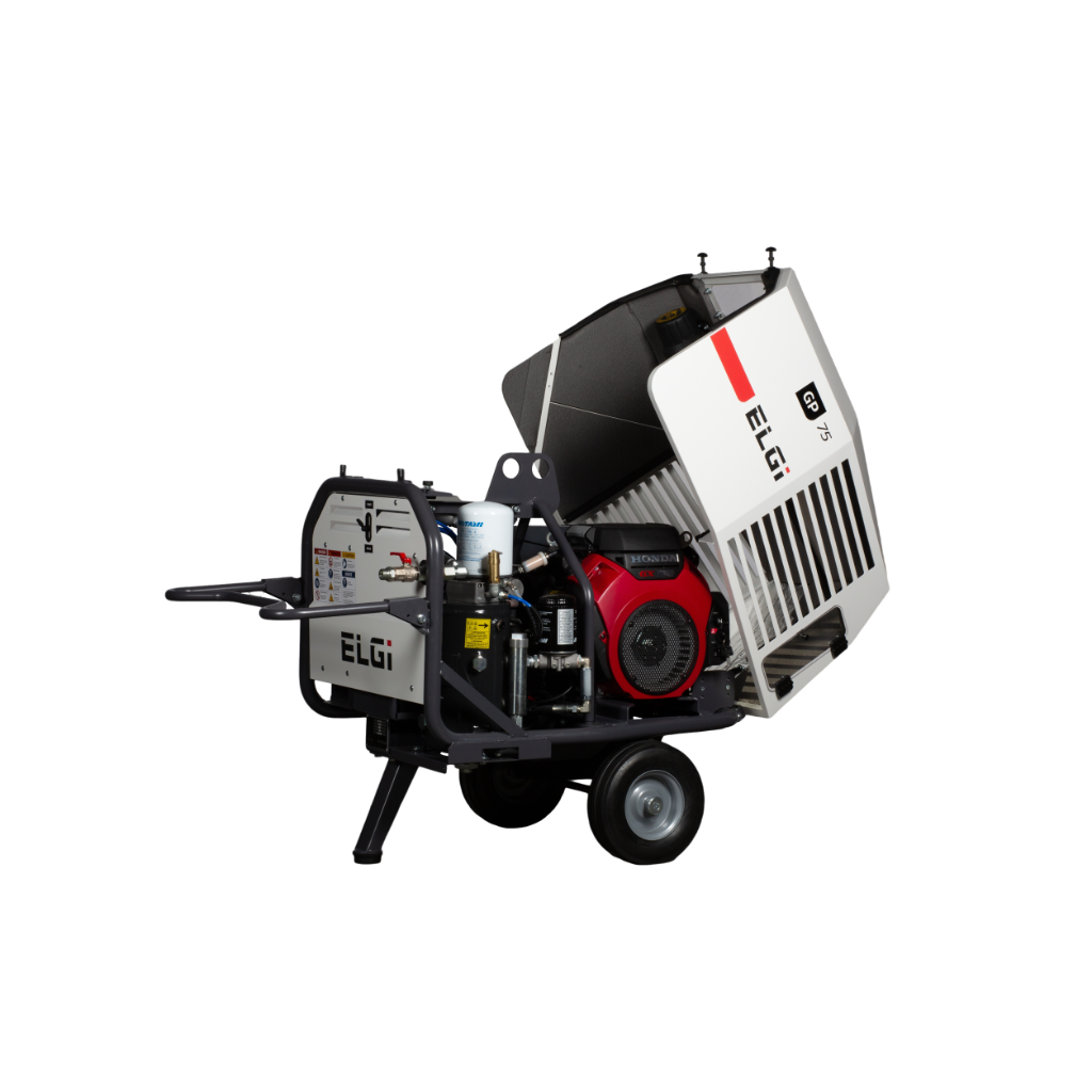 Compresor de aire portátil ELGi GP75 75 CFM 22,5 HP