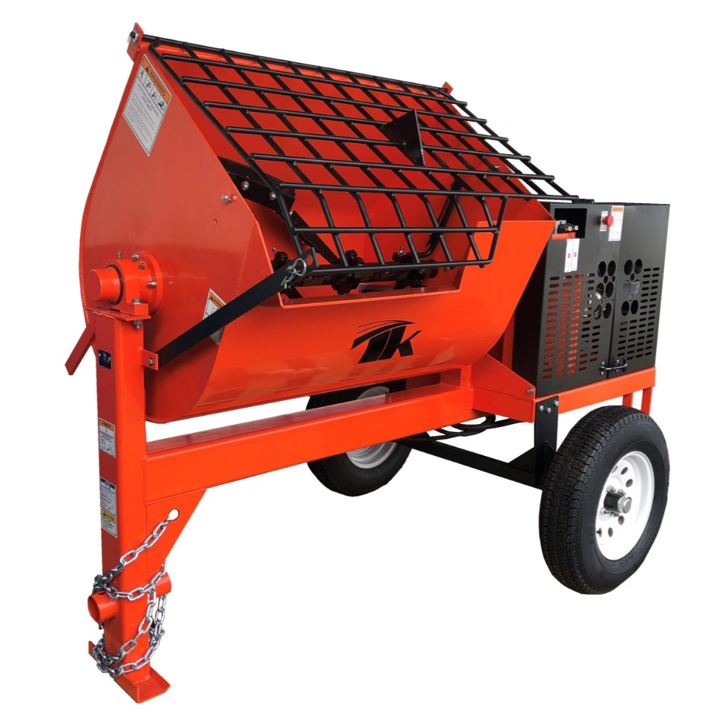TK Equipment HM16 Hydraulic Mortar Mixer, 16 cubic ft, 7HP, 230V, 1 Phase