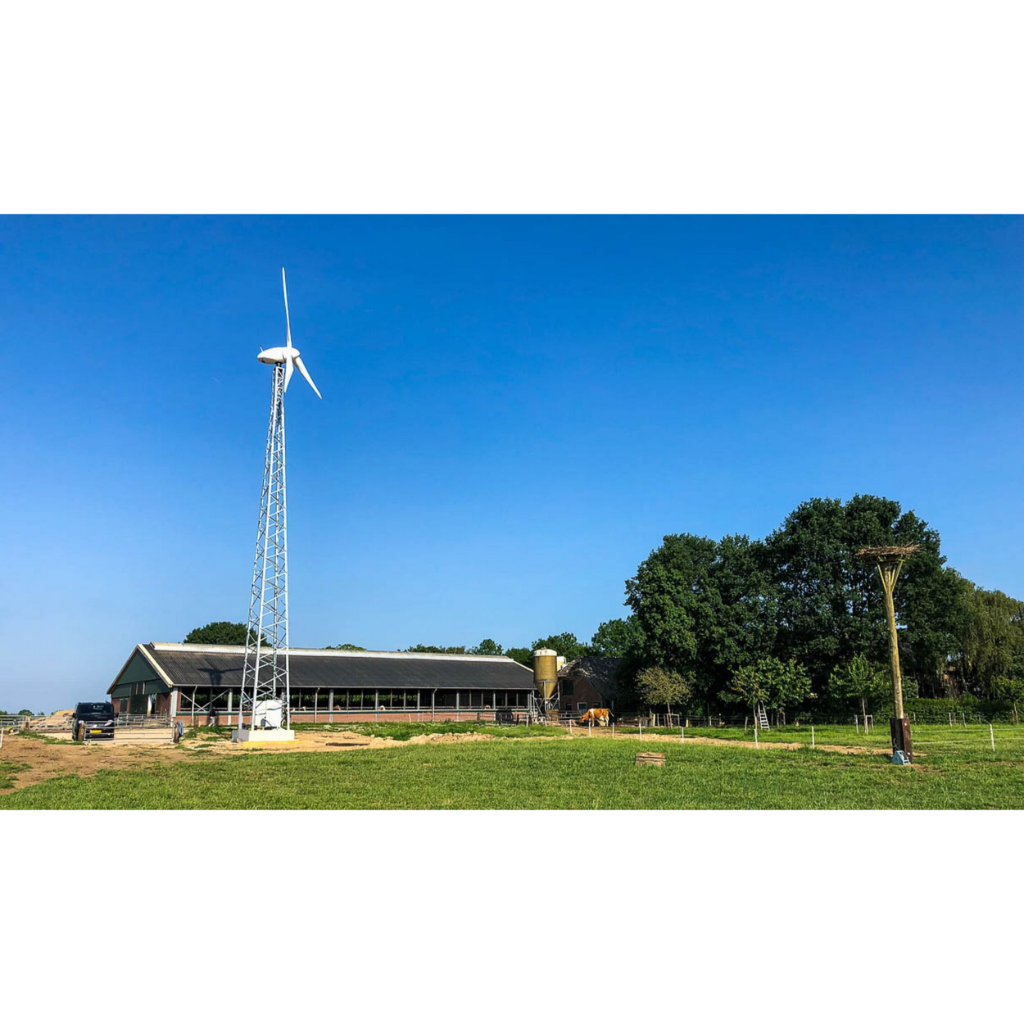 Ryse E20 Wind Turbine 20 kWp Grid Connected, 4 phase 60 Hz 480V E20GVI24480