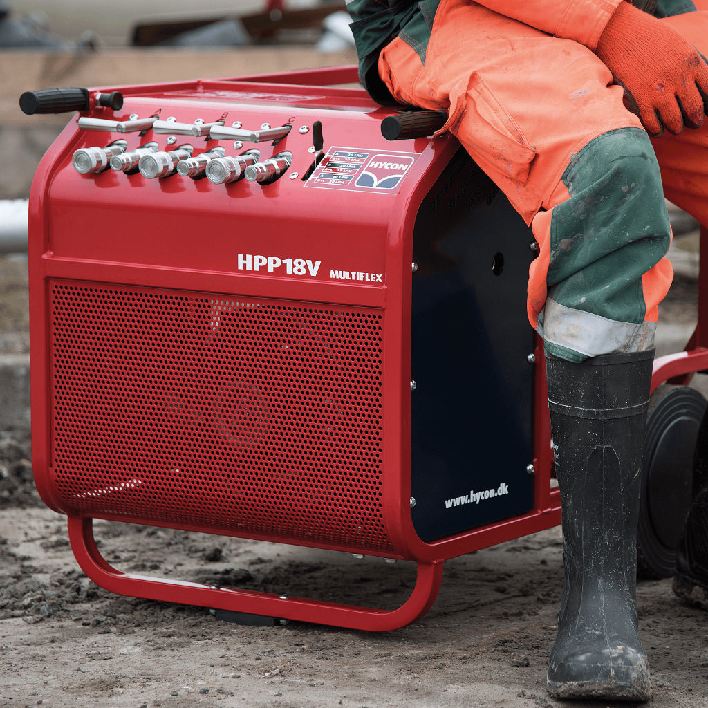 Paquete de energía hidráulica Hycon HPP18V-MF 18BV 5/8/10GPM Diteq P00024