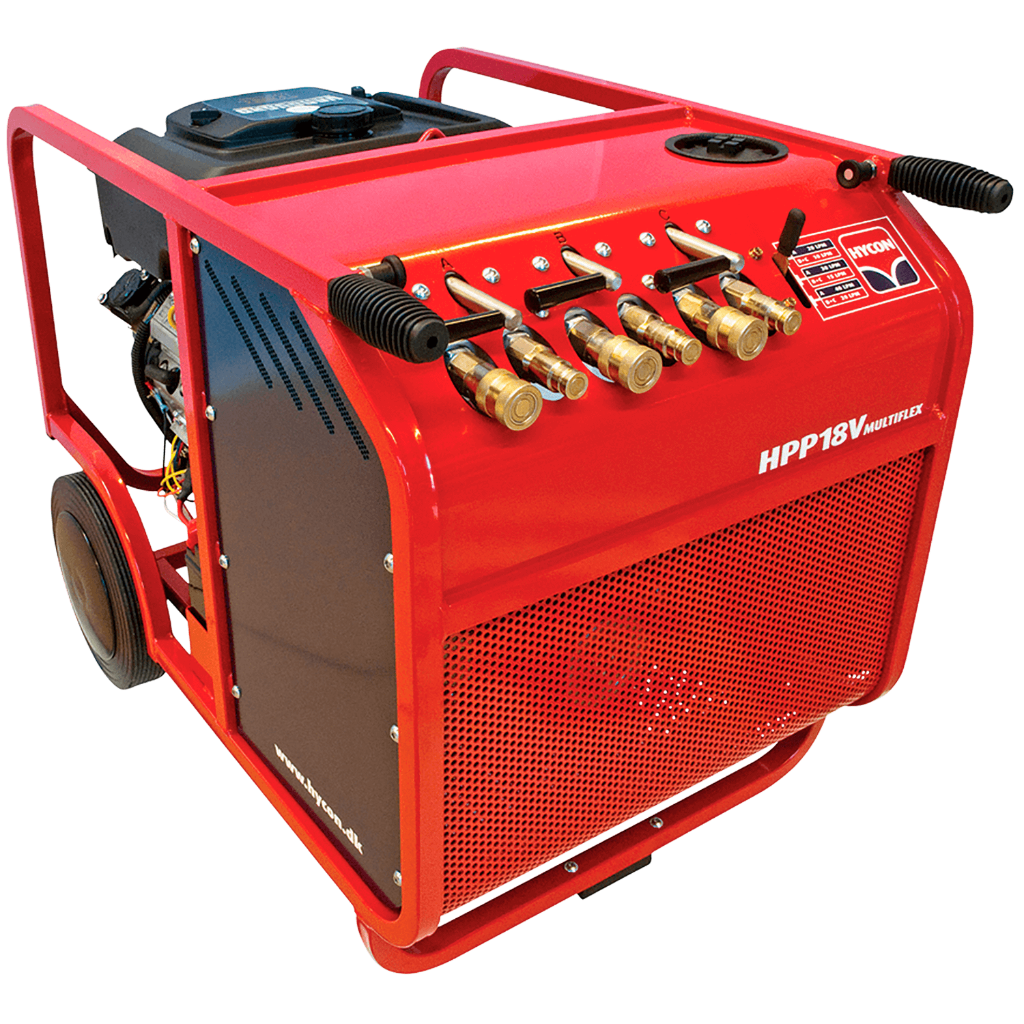 Paquete de energía hidráulica Hycon HPP18V-MF 18BV 5/8/10GPM Diteq P00024