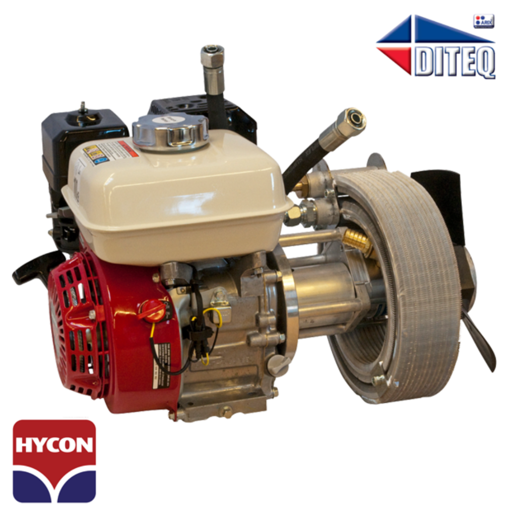 Hycon HPP09H FLEX Hydraulic Power Pack 9HP 5GPM Diteq P00029
