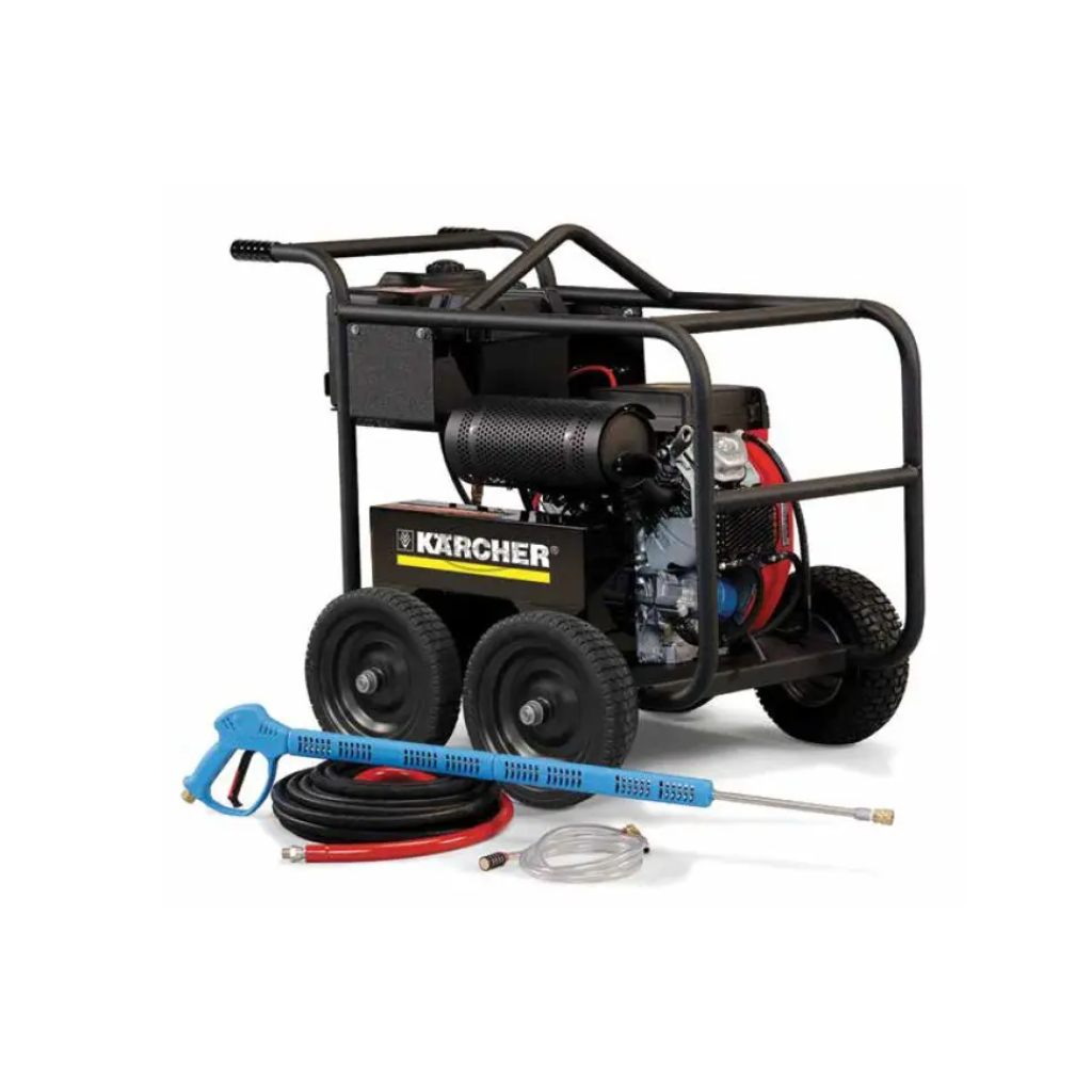 Lavadora a presión de jaula Karcher HD 4.0/40 PB, agua fría, 4.0 GPM, 4000 PSI, gasolina, transmisión por correa, jaula, motor Vanguard (todos los estados)