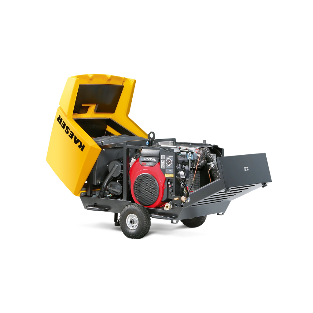 Compresor de aire portátil Kaeser M17 MobilAir 60 CFM 17 HP