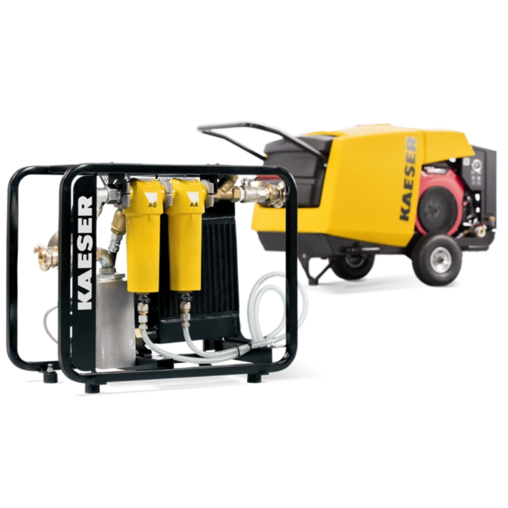 Compresor de aire portátil Kaeser M17 MobilAir 60 CFM 17 HP