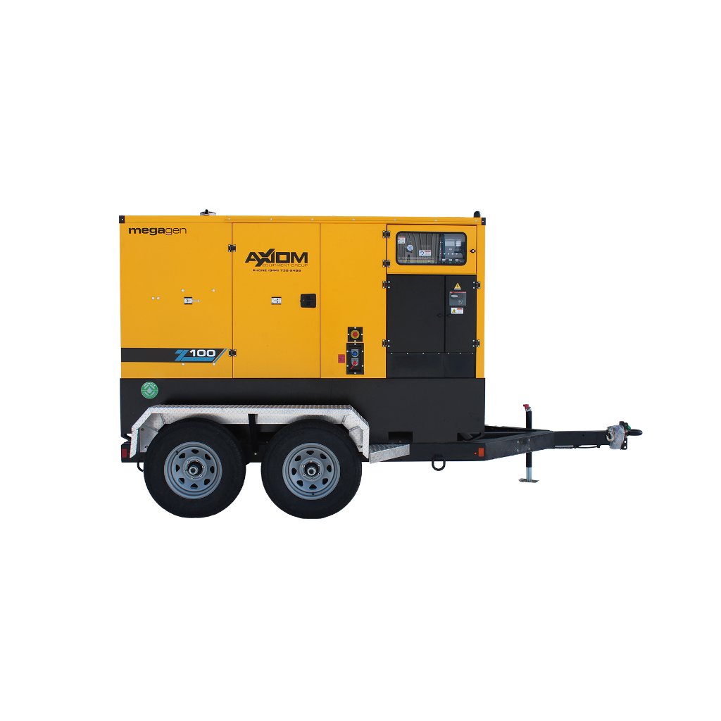 Axiom Z100 MegaGen 100kVA Trailer Generator