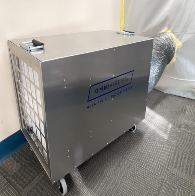 OmniTec OmniAire Plus/Plus-A Máquina de aire negativo HEPA - 1000 CFM