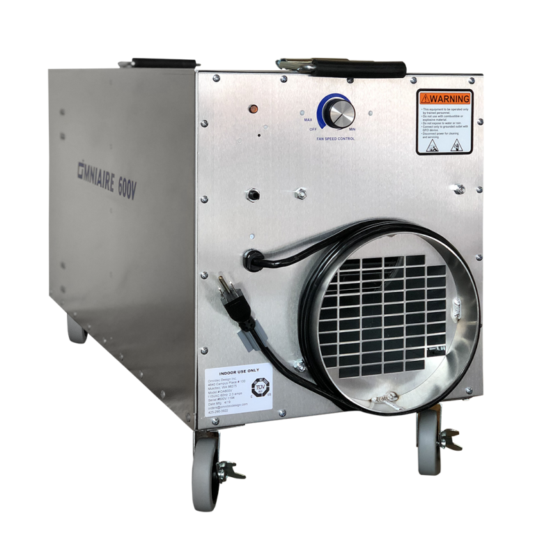 Depurador de aire OmniTec OMNIAIRE 600V - 550 CFM