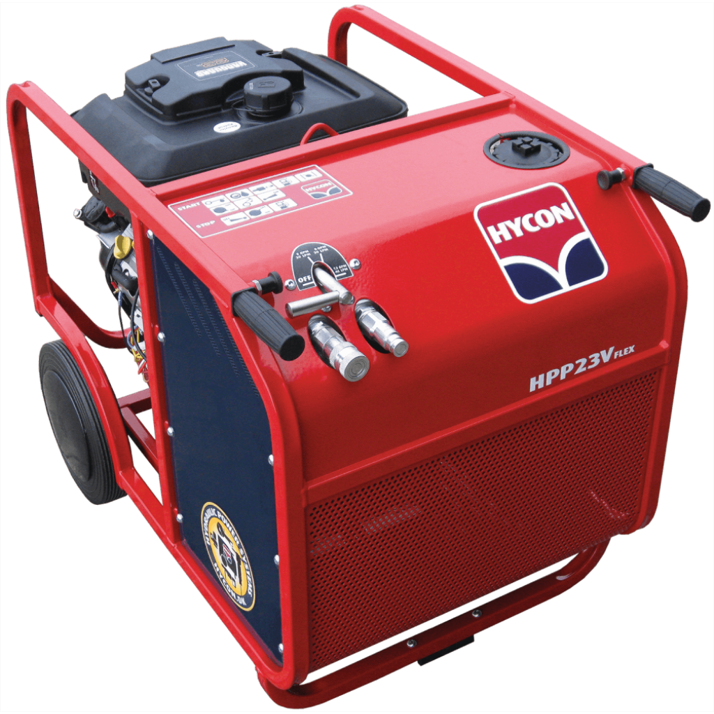 Paquete de energía hidráulica Hycon HPP23V-FLEX 23BV 5/8/10/12 GPM Diteq P00022