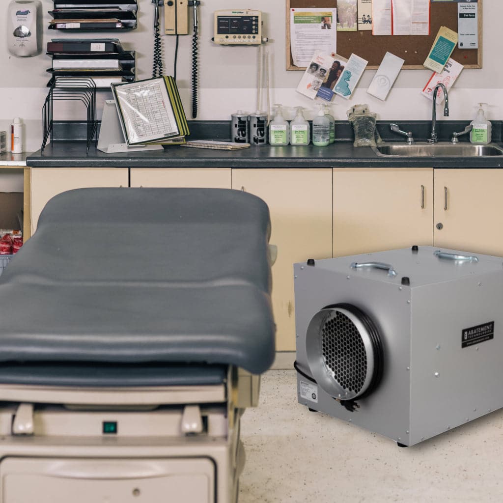 Depurador de aire portátil HEPA-AIRE® PAS750 de Abatement Technologies - 750 CFM