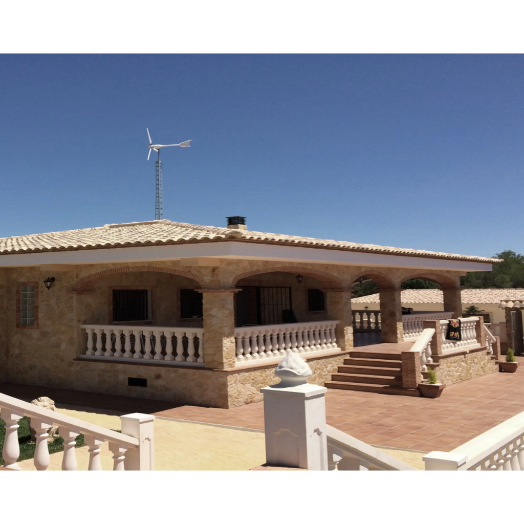 Ryse E3 Wind Turbine 3 kWp Grid Connected, 1 phase 50/60 Hz 100V E3GVI3110